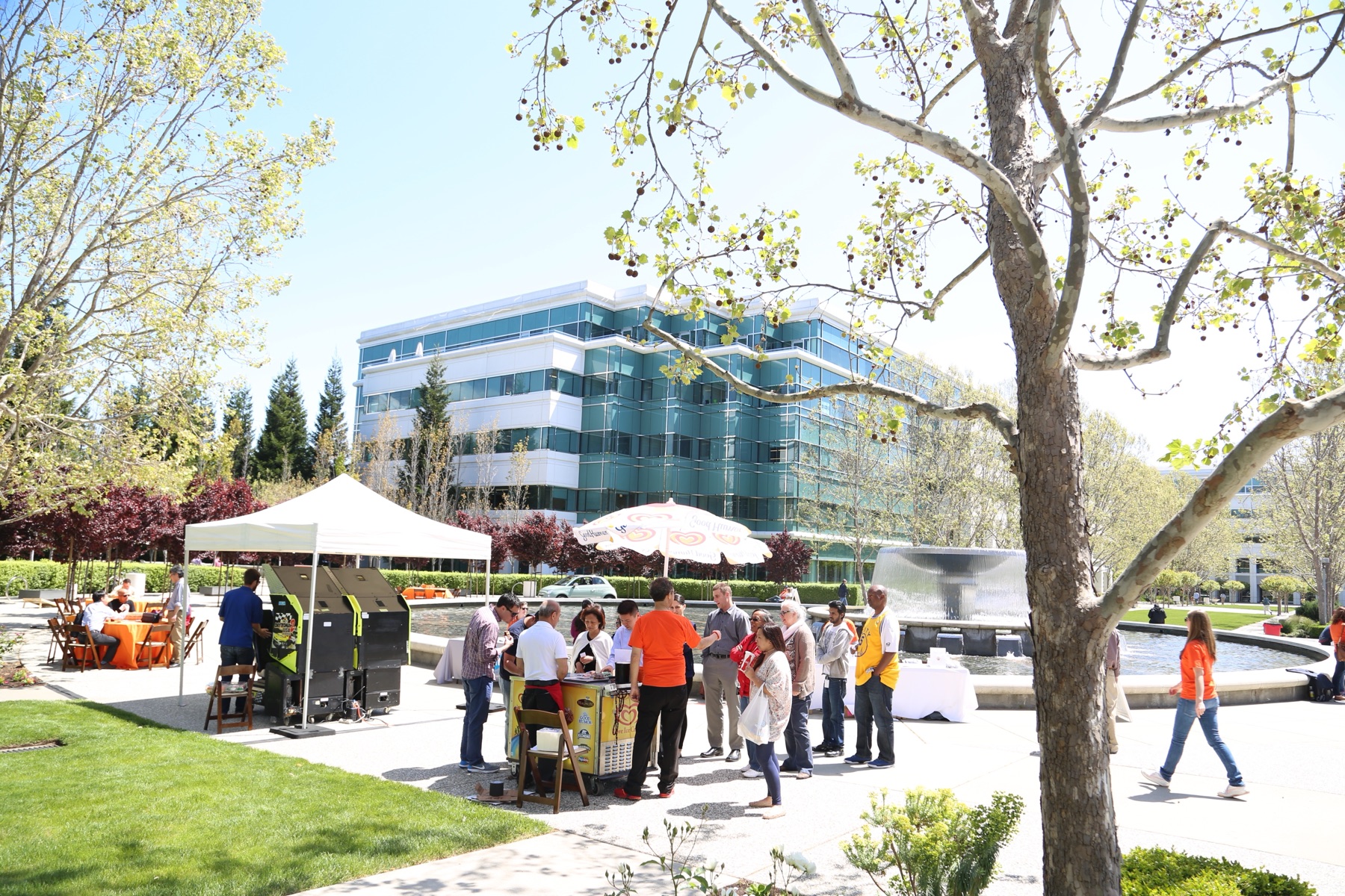 Bishop Ranch community event during the GoCarma program rollout